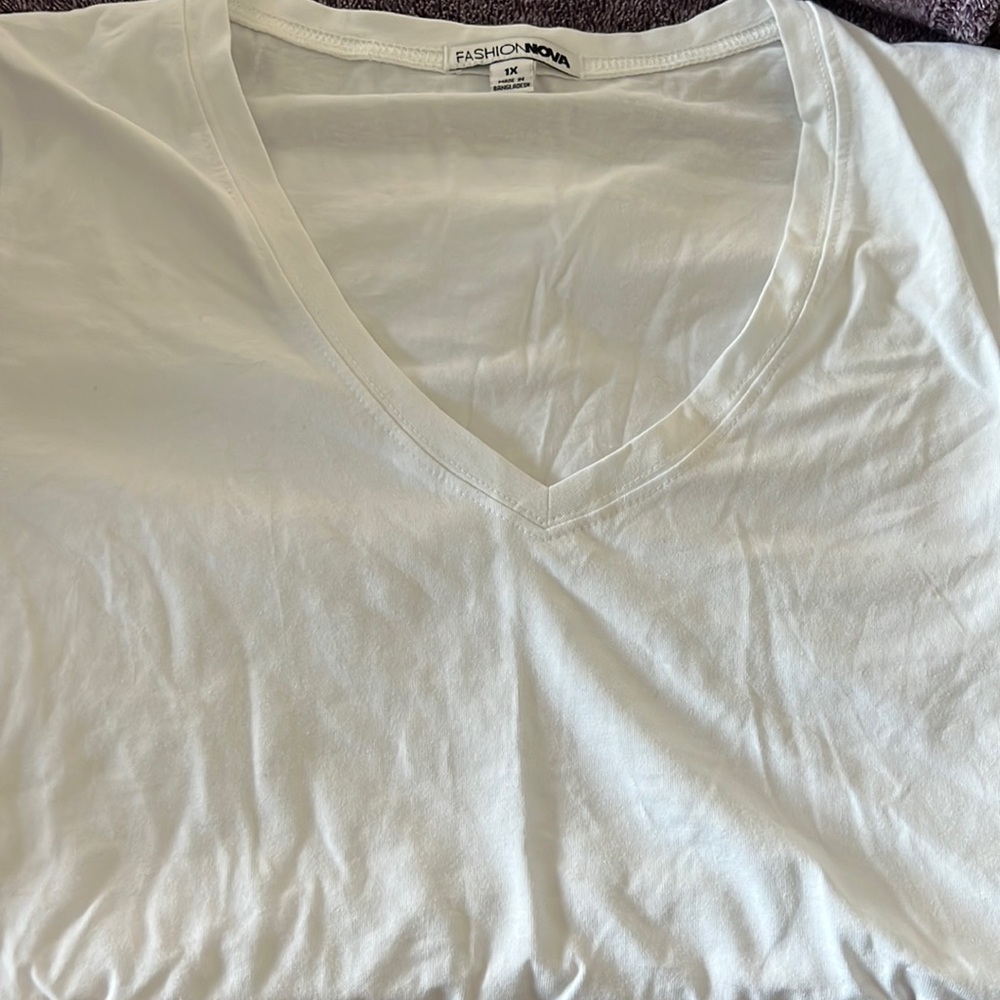 Fashionnova white shirt